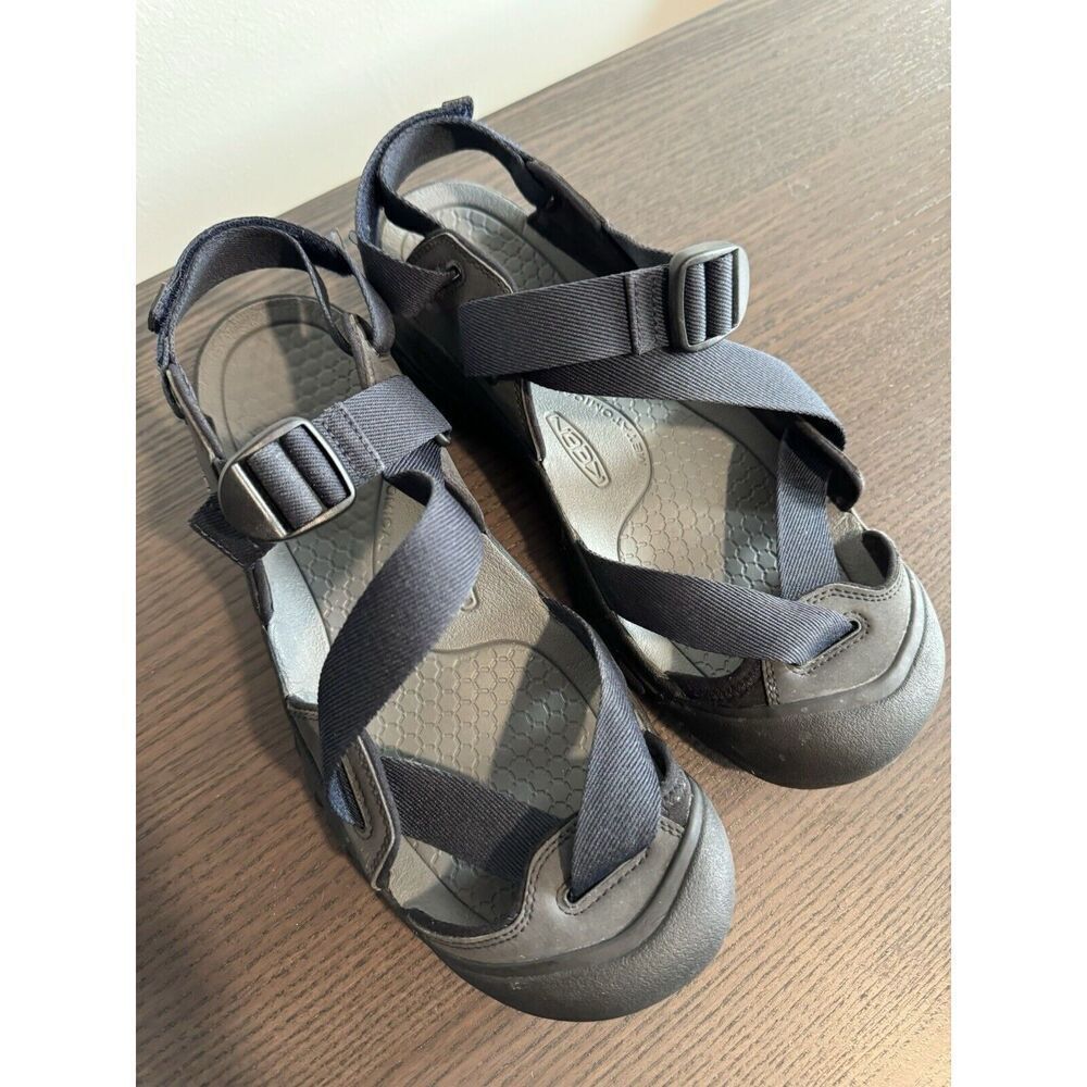 Outdoor hiking Keen Zerraport II Men's 12 Waterproof Sandals Shoes Toe utility - Picture 4 of 8